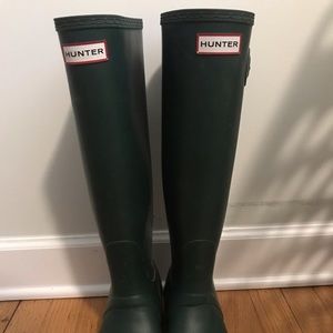 Green Hunter Rainboots